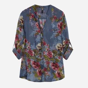 Sinclaire Button Down Blouse